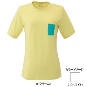 ミズノ（MIZUNO） 73TL361 ブリーズライト スパンプリントTシャツ Women's S 01（ホワイト）