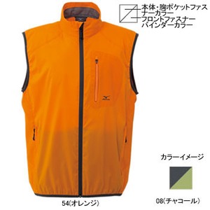 ミズノ（MIZUNO） ライトフレックス・ドライストリームベスト Men's M 08（チャコール）