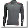 Men's UV Sport Rash Vest Long Sleeve S Ash×Graphite