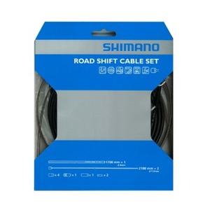 シマノ（SHIMANO/サイクル） PTFE ロード用シフトケーブルセット ブラック