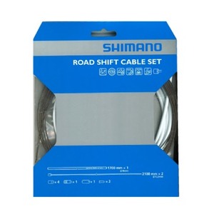 シマノ（SHIMANO/サイクル） PTFE ロード用シフトケーブルセット ホワイト