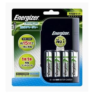 Energizer（エナジャイザー） 15分チャージャー充電器セット