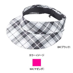 フェニックス（PHENIX） MULTI CHECK SUN VISOR フリー MA（マゼンダ）