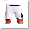 Track Bibshorts Men's XL White×Red