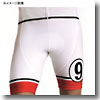 Biemme（ビエンメ） Madison Bibshorts Men's L White×Red