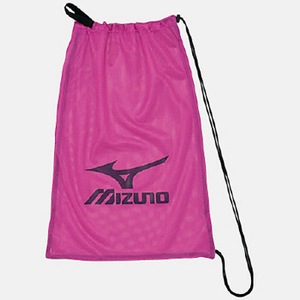 ミズノ（MIZUNO） メッシュバッグ L／25L 64（ピンク）