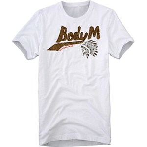 BODYMAKER（ボディメーカー） ストーンウォッシュ加工TシャツH XL WH（ホワイト）