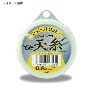 YGKよつあみ パワージーニス スーパーテトロンモノ天糸 30m 1.5号 イエロー