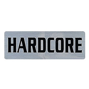 デュエル（DUEL） HARDCOREステッカー S