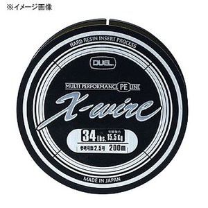 デュエル（DUEL） X-WIRE 200m 27lbs CB（カーボナイトブラック）