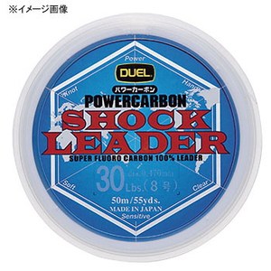 デュエル（DUEL） パワーカーボン ショックリーダー 50m 12号 SCL（スーパークリアー）