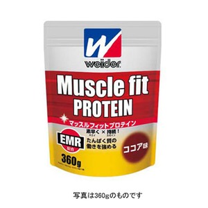 ウイダー（weider） マッスルフィットプロテイン 360g ココア味