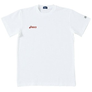 アシックス（asics） OW6106 Tシャツ L 0123（ホワイト×レッド）