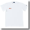 アシックス（asics） OW6106 Tシャツ L 0123（ホワイト×レッド）