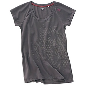 アシックス（asics） チュニックメッシュTシャツ Women's M 96（カラスネズ）