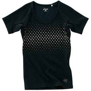 アシックス（asics） エコ汗スイTシャツ Women's S 90（クロ）