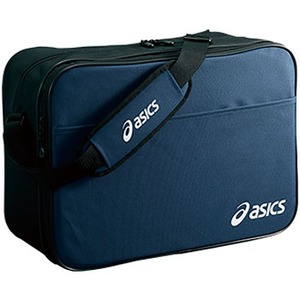 アシックス（asics） チームショルダーバッグ 28L 5090（ネイビー×ブラック）