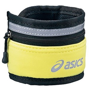 アシックス（asics） リストポケット フリー 490（イエロー×ブラック）