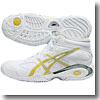 アシックス（asics） LADY GELFLASH3 23.0cm 0104（ホワイト×イエロー）