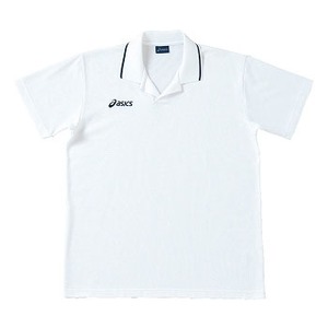 アシックス（asics） XA6041 ポロTシャツ L 0101（ホワイト×ホワイト）