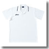 アシックス（asics） XA6041 ポロTシャツ M 0101（ホワイト×ホワイト）