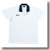 XA6041 ポロTシャツ L 0150（ホワイト×ネイビー）