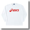 アシックス（asics） XA6047 長袖Tシャツ S 0123（ホワイト×レッド）