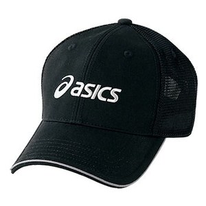 アシックス（asics） XAC120 メッシュキャップ M 90（ブラック）