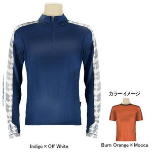 Dale of Norway（ダーレ・オブ・ノルウェイ） ロングスリーブトップ Men's S Bum Orange×Mocca