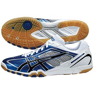 アシックス（asics） アタック（R）EXCOUNTER 22.5cm 4201（ブルー×ホワイト）