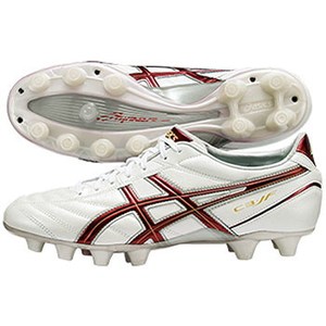 アシックス（asics） C3-JF 24.0cm 24（パールホワイト×ワインレッド）