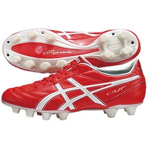 アシックス（asics） C3-JF 24.5cm 2301（レッド×ホワイト）