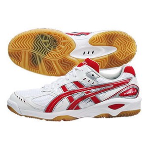 アシックス（asics） ローテ（R） リブレ（R）FL4 21.0cm 0123（ホワイト×レッド）