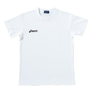 アシックス（asics） XAJ806 Jr.Tシャツ 160 190（ホワイト×ブラック）