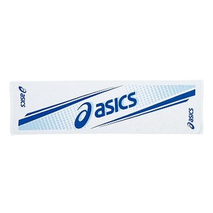 アシックス（asics） XAL115 スポーツタオル フリー 145（ホワイト×ブルー）