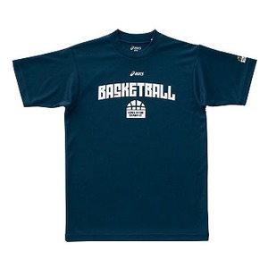 アシックス（asics） XB3338 プリントTシャツHS Junior's 140 50（ネイビー）