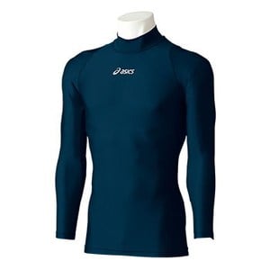 アシックス（asics） XS6541 ハイネックシャツLS Men's M 50（ネイビー）