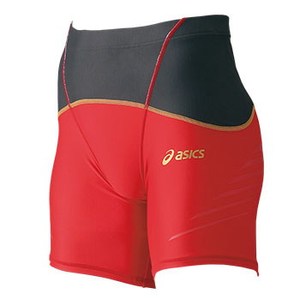 アシックス（asics） ハムストリングスタイツ Men's S 23（レッド）