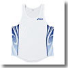 アシックス（asics） XT1027 M'Sランニングシャツ S 0145（ホワイト×ブルー）