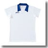 アシックス（asics） XW1293 ゲームシャツ（半袖） Men's 2XO 0145（ホワイト×ブルー）