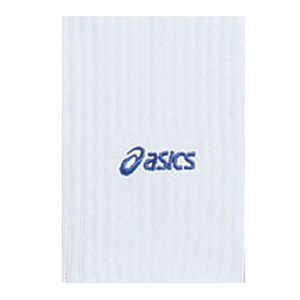 アシックス（asics） アーチサポートハイソックス（テーパー（R）） 22cm 0145（ホワイト×ブルー）