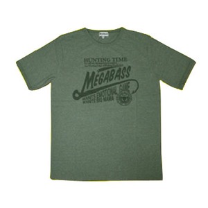 メガバス（Megabass） MEGABASS CASUAL T-SHIRTS M カーキ