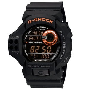 G-SHOCK（ジーショック） GDF-100-1BJF ブラック×オレンジ