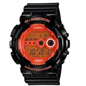 G-SHOCK（ジーショック） GD-100HC-1JF ブラック×オレンジ