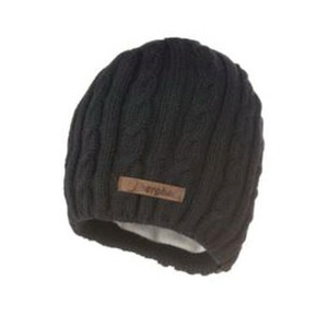 berghaus（バーグハウス） Knitted Beanie Fleece Lined Women's BPS（Black×Pale Stone）