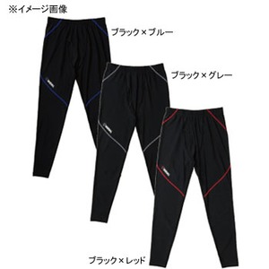 モーリス（MORRIS） バリバス ストレッチインナータイツ M ブラック×レッド