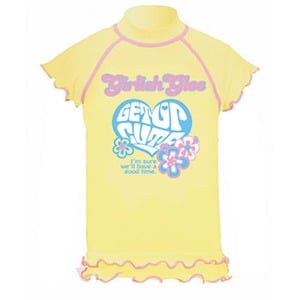 getup cute（ゲットアップ キュート） CCR-31232 ラッシュ 長袖 100cm LT.YELLOW