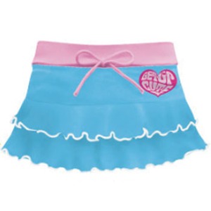 getup cute（ゲットアップ キュート） ラッシュスカート 100cm LT.BLUE