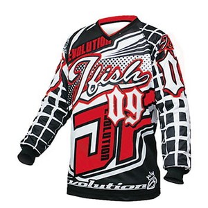 J-FISH エボリューション エクストリームライダーシャツ 長袖 Men's XL BLACK×RED