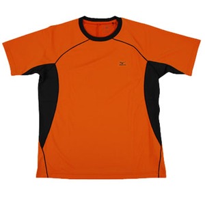 ミズノ（MIZUNO） ソーラーカット半袖Tシャツ Men's M 54（オレンジ）